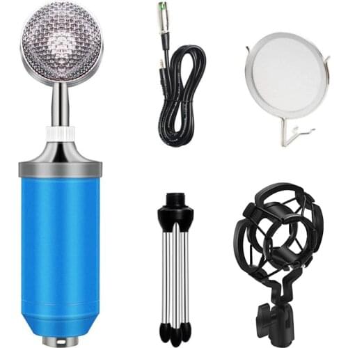 BM-8000 Condenser Microphone Kit 3.5MM Recording Studio Mic Gaming KTV Karaoke Computer Youtuber