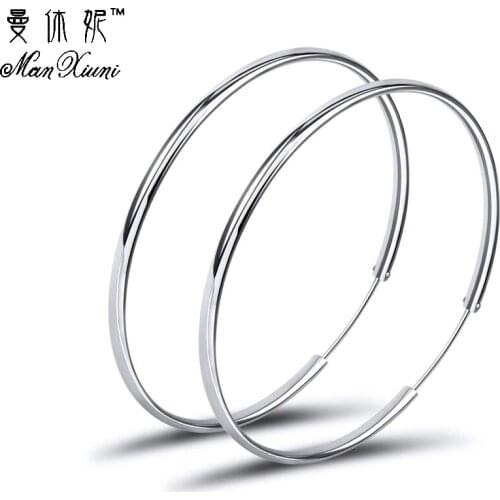 Women's Silver Earrings MANXIUNI China