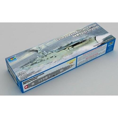 Trumpeter 1/700 06710 German Navy Aircraft Carr ier DKM Peter Strasser Model Kit