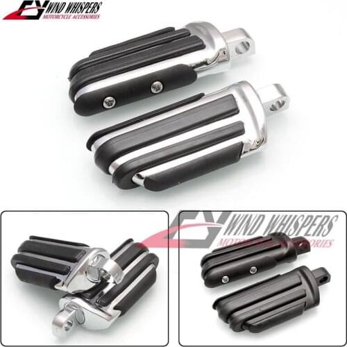 Motorcycle Front Rear Footrests Foot pegs For Harley Touring Dyna Heritage Softail Iron 883 V-Rod Sportster XL 883 1200 X48