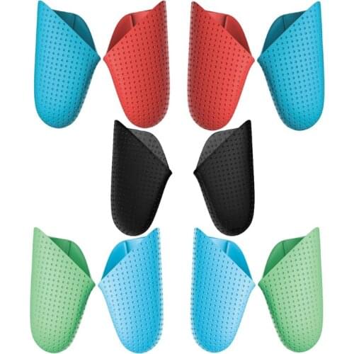 2021 New Non-slip Gamepad Handle Grip Protective Case Soft Silicone Dockable Cover for Switch Anti-Scratch and Shock-Absorption