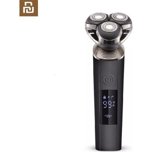 New mijia MSN Wireless Smart Electric Shaver Rechargeable Dry Wet Shave Razor Self-washing Waterproof Blocking Protection