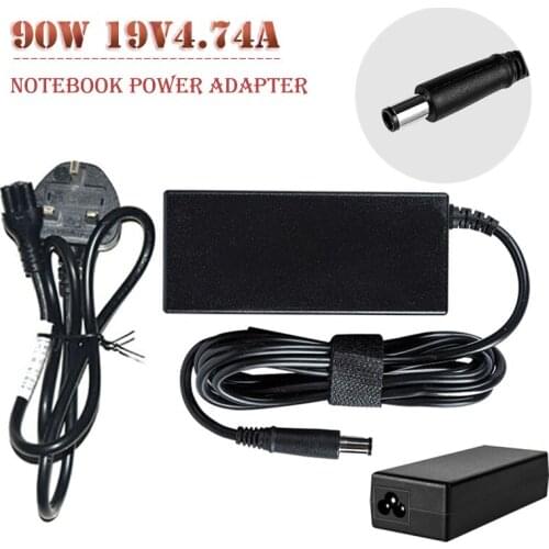 Pohiks 19 V 4.74 A Laptop Power Supply Adapter for HP Notebook UK Plug AC Wall Charger High Quality Portable Power Charger