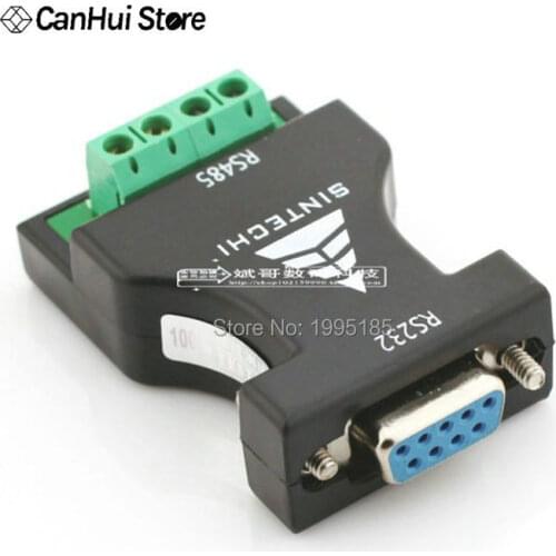 1PCS RS232 to RS485 converter RS-232 RS-485 Adapter RS 232 485 female female RS 232 RS 485