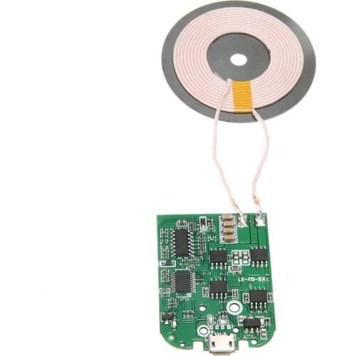 Wireless Charging Standard Qi Fast Wireless Charger PCBA Suitable For Cell Phone Circuit Board Transmitter Module Coil Charging