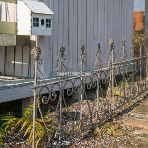 Antique and distressed wrought iron flower stand series garden decoration plant climbing stand