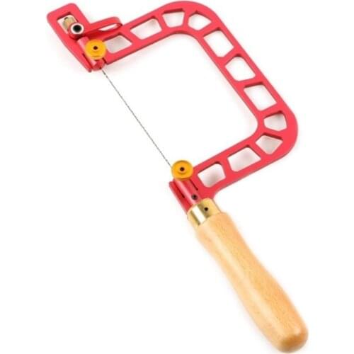 T3EC 3 Inch/4 inch Coping Saw Frame, Coping Saw Metal Blade, Hand Woodworking Tool, Frame Saw, For Woodworkers