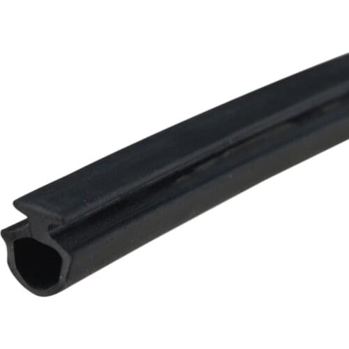10M Bottom width 5/6/7mm EPDM sealing strips bridge aluminum door/window sealed plastic strips energy saving windows and doors