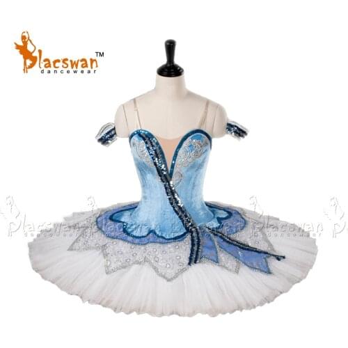 Ballet tutu blue professional ballet BT682 classic performance concert competition ballerina ballet Stage Costume pancake tutus