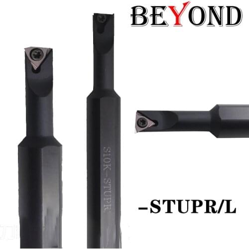 BEYOND Inner Hole Turning Tool Holder Carbide Lathe Cutter Boring Bar STUPR S10K-STUPR11 S10K S12M S16Q S20R S14N 10mm 12mm 14mm