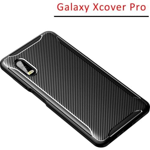 Case for samsung xcover pro bumper cover on galaxy xcoverpro x coverpro protective phone coque bag silicone matte soft tpu shell