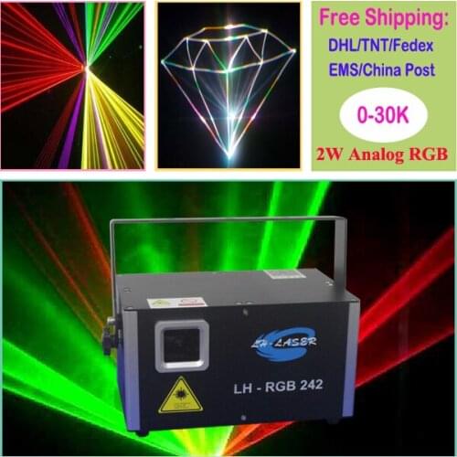 Disco Laser With Sd Card/china Dmx Stage Lighting 2000mw Ilda Rgb Laser