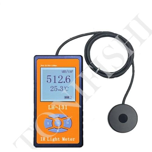 Infrared Light Irradiance Power Meter Tester Radiometer LH-131 LED Luminous Intensity High Precision Sunlight Meter