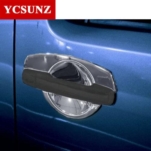 ABS door handle Cover Accessories For Nissan Frontier Navara D40 2006-2013 Car Styling Plate Part