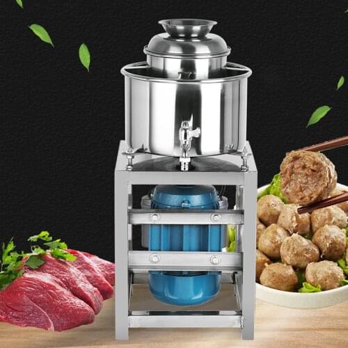 Meatball-Maker 2.2KW/220V Forming Machine High Speed Beater Fish Beef Pork Balls Blender Granulator Kitchen Equipment Commercial