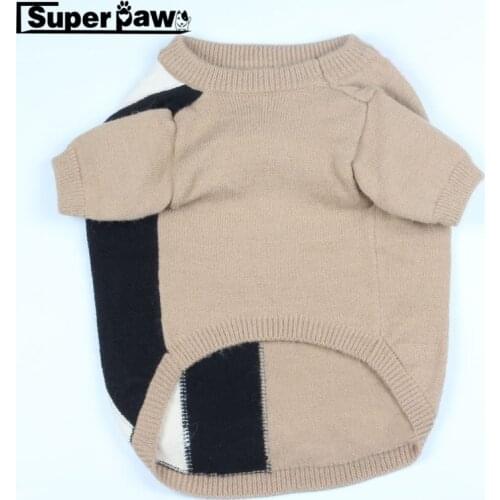 Fashion Dog Clothes Winter Warm Pet Puppy Sweater Hoodie for Small Medium Dogs French Bulldog Pug Teddy Corgi Jacket Coat WSC09