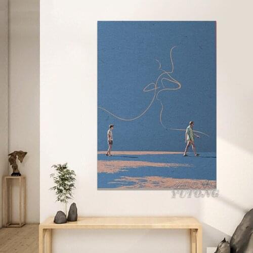 Modular Pictures Canvas Call Me By Your Name Painting Wall Art Posters Print Movie Character Modern Gay Home Decor For Bedroom