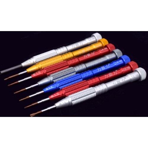 Precise Screwdriver set for iPhone Huawei Samsung repair tool 1.2Philips 5-Point 0.6 Y phone Open Disassemble DIY Hand tool set