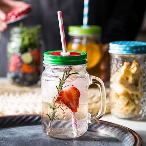 Windshield Washer Fluid Cup Cute Girls Household Milk Tea Creative Net Red Ins Nordic Style Straw Set with Lid persona 5 jojo