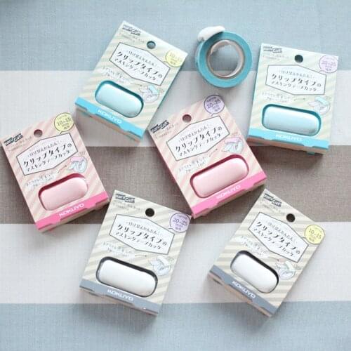 School Supplies Washi Tape Cutter Clip Office Organizer Mini Shredded Tape Dispenser