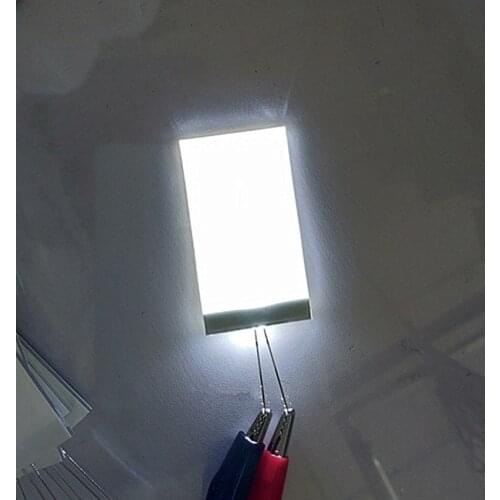 2pcs LED backlight panel 55*30*2.3mm Small household appliances touch key switch backlight guide plate