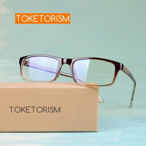 Toketorism New Clear Lens Womens Eyeglass Frames Male Grade Optical Glasses Frame 3119