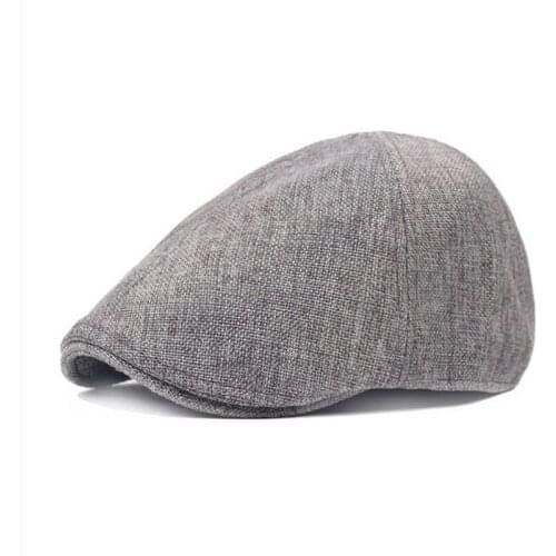 Vintage Berets Unisex Solid Cabbie Hats Hip Hop Fashion British Style Newsboy Hat Flat Boina For Men And Women