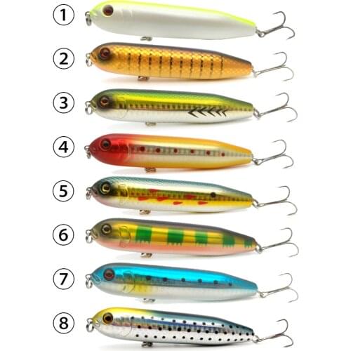 WATERBOY Fat Dog Walking Pencil Swim Bait 10cm19g Floating Topwater Trout Redfish Artificial Hard Lure Saltwater Fishing Tackle