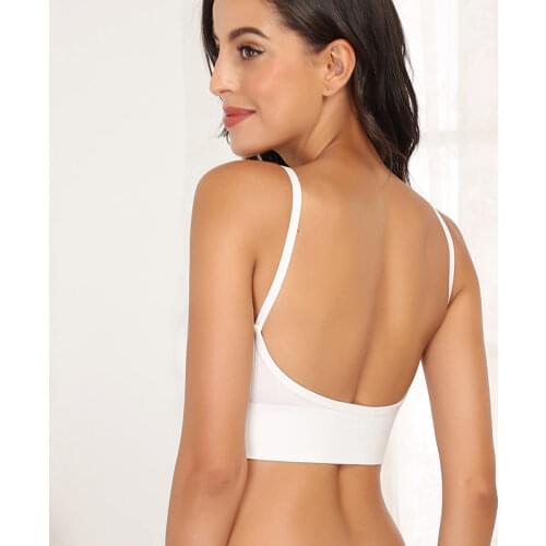 1/2 Pcs Bras For Women Sexy Seamless Bra U Type Backless Bra Push Up Bralette Brassiere Women Bra Soutien Gorge Females