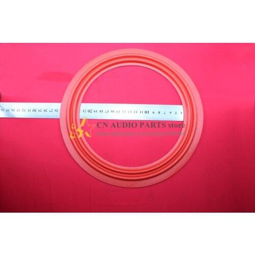 1 pcs 10 inch 10" 2 line red cloth ( fabric ) repair Woofer Bass loudspeaker Speaker surrounds 182mm L1: 192mm L2: 228mm 250mm