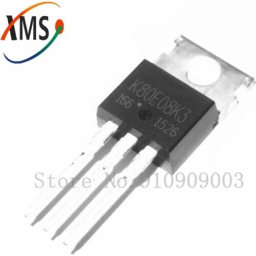 10PCS K80E08K3 TO-220 TK80E08K3 TO220 new original