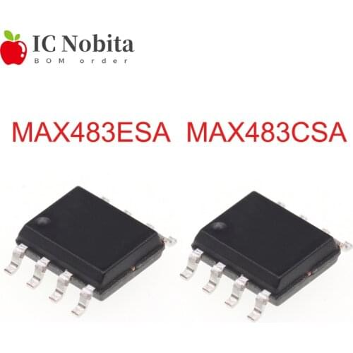 10PCS MAX483ESA MAX483CSA MAX483 Low-Power Transceiver Driver SMD SOP-8 Chip IC New