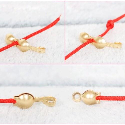 1000Pcs Clamshell Bead Tips Knot Covers Double Closed Loops DIY Jewelry Findings T84A