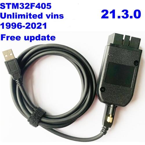 2021 Really hex-v2 VAG COM 20.12 VAGCOM 21.3 HEX V2 USB Interface FOR VW AUDI Skoda Seat Unlimited VINs English Version