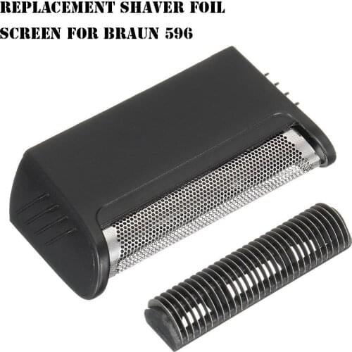 596 Electric Shaver Retina Mesh Head Set Replacement Men Shaver Foil Cutter Set Shaver Foil Replacement For Braun 1000/2000