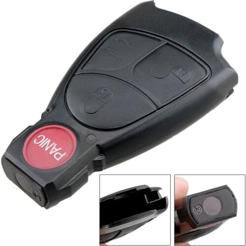 4 Buttons Car Key Shell Remote Cover Kit Fit for Mercedes Benz B/C E ML S CLK CL