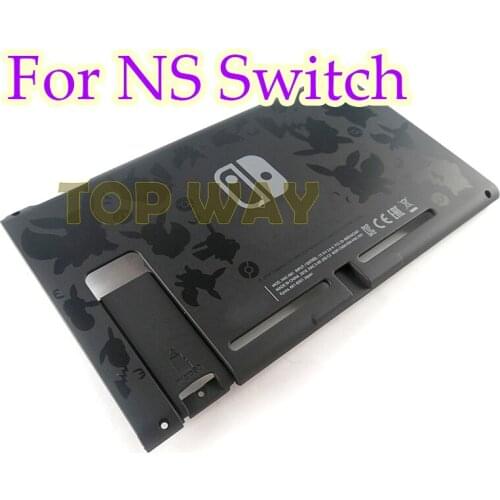 10PCS Replacement Custom Back Bottom Housing Shell Case For Nintendo Switch Console Plastic Back Case Rear Cover Panel Frame