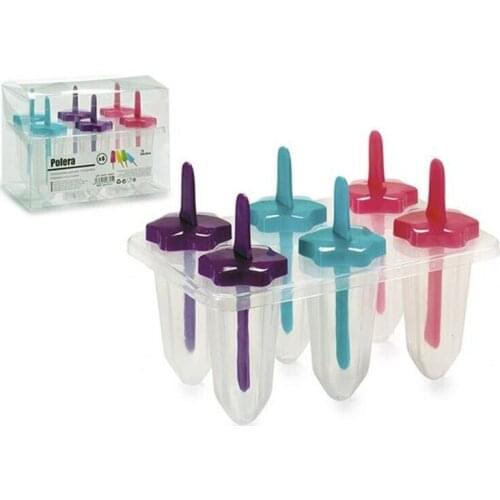 Ice-cream Mould Flower 6 compartments