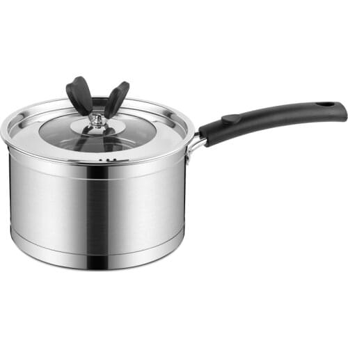 Saucepan 1500ml 16cm milk pan inox cooking utensil cookware