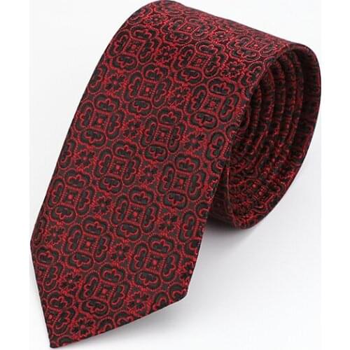 Ties for men tie with pocket square floral formal dress neck tie slim mens luxury 6cm neckties brown black dot