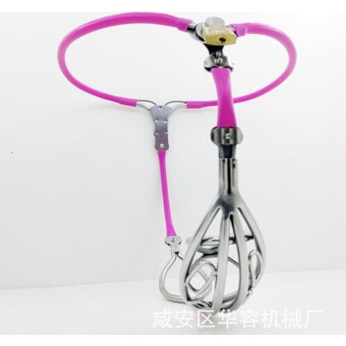 Full Hollow Adjustable Waist Chastity Belt Sextoy For Man Cock Cage Stainless Steel Dick Lock Pants Bdsm Bondage Chastity Device