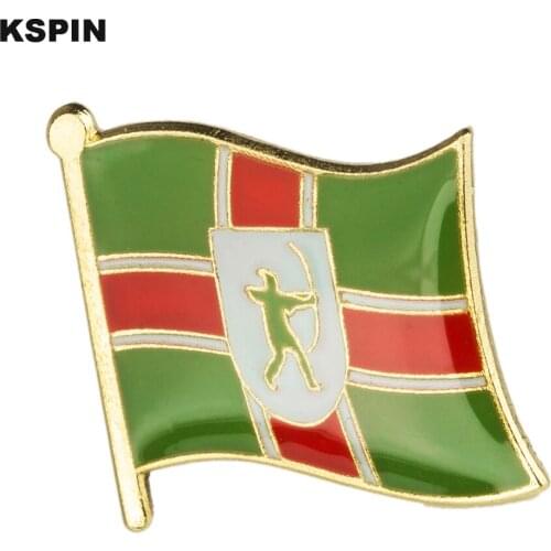 Nottinghamshire Metal Badge Lapel Pins Brooch Jewelry Rozet in Badges Pin Set 10pcs XY0422