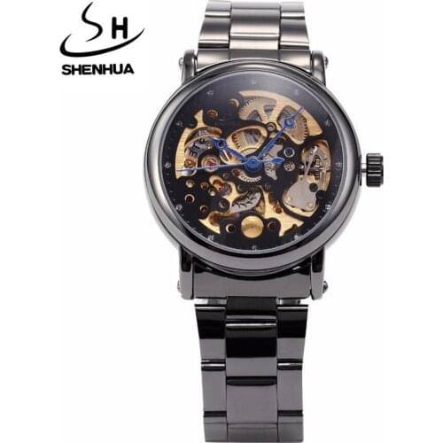 Женские часы-скелетоны SHENHUA China At AliExpress