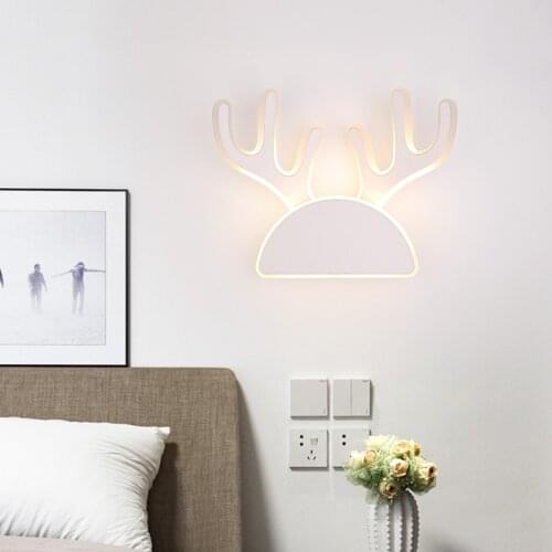 Modern Acrylic LED Wall Lights For Bedside Kitchen Corridor Gallery Dining Room Bedroom Foyer Coffee Bar Indoor Home Fixtures