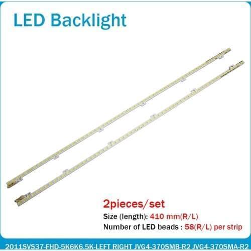 LED backlight strip for 2011SVS37-FHD-5K6K6.5K-LEFT RIGHT JVG4-370SMB-R2 JVG4-370SMA-R2 UE37D6500 UE37D6100SW LD370CGB-C2