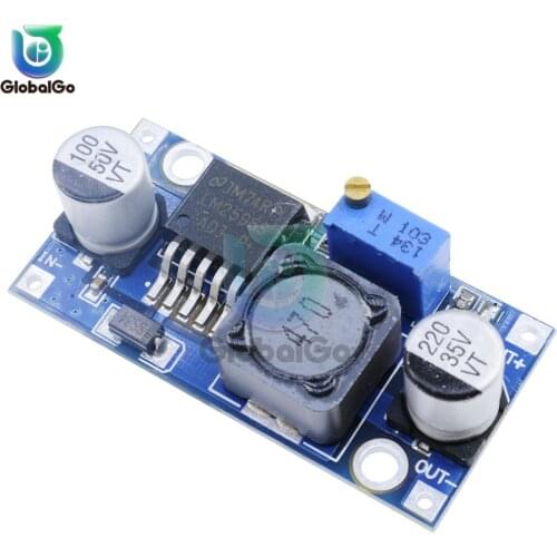 1PCS DC-DC Buck Converter Step Down Module LM2596 Power Supply Output 1.23-30V Power Supply Regulator Module