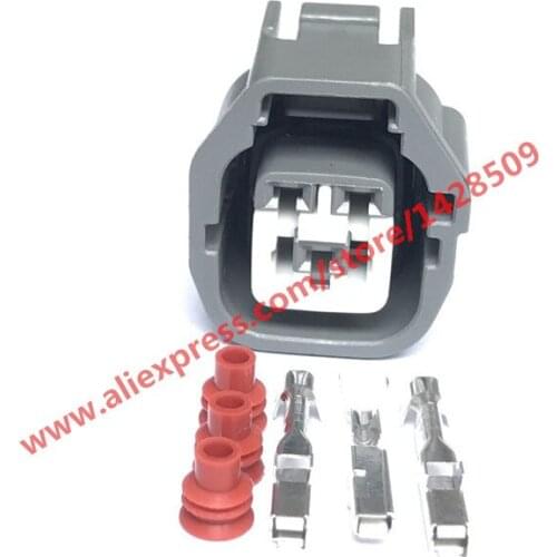 5 Sets 3 Pin Automotive Connector 2JZGTE Oxygen Sensor Plug