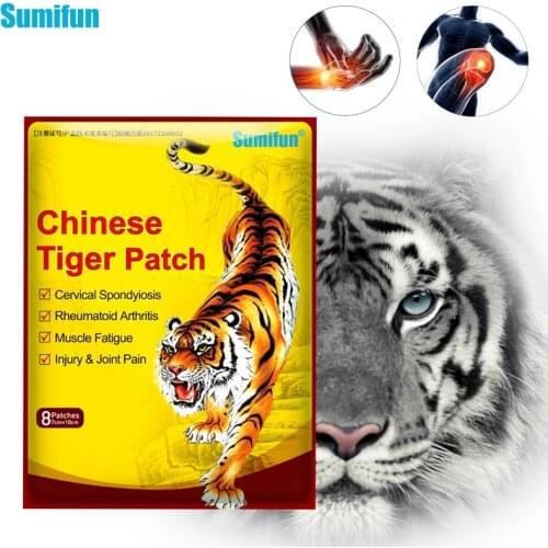 Sumifun 8/24/56pcs Tiger Balm Medical Plaster Pain Relief Patch Arthritis Body Back Cervical Joint Knee Body Pain Relaxation