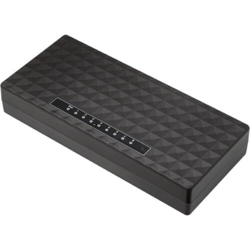 8 Port Network Gigabit Switch 10/100/1000Mbps Fast Ethernet Switcher Lan Hub Full/Half duplex Exchange