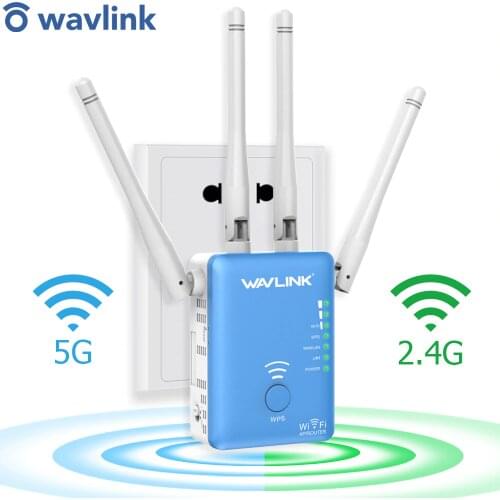 WIFI Repeater/Router/Access Point 1200Mbps Wireless Wi-Fi Range Extender Wifi Signal Amplifier External 4x3dBi Antennas Wavlink